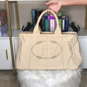 Prada Canapa Canvas Bag 😍